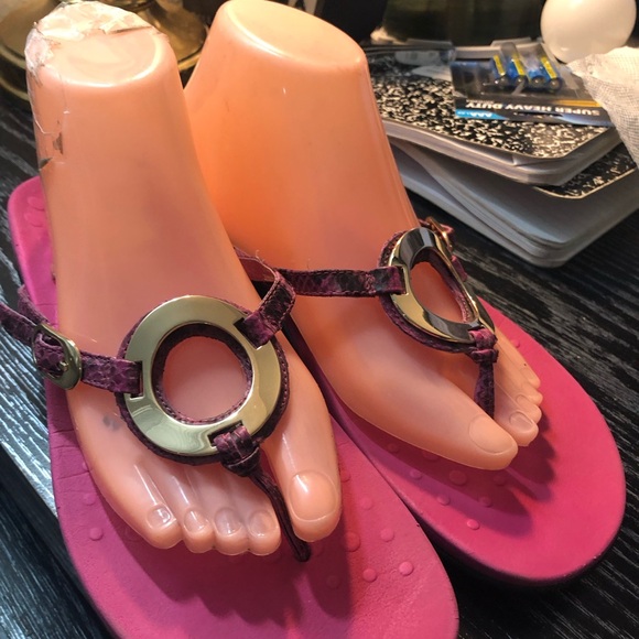 Vionic Women's Rest Karina Pink Gold Sandal Supportive Ladies US Size 10 - Picture 7 of 14